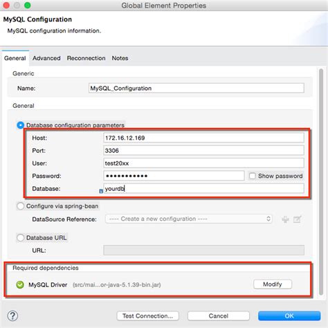 Database Connector .